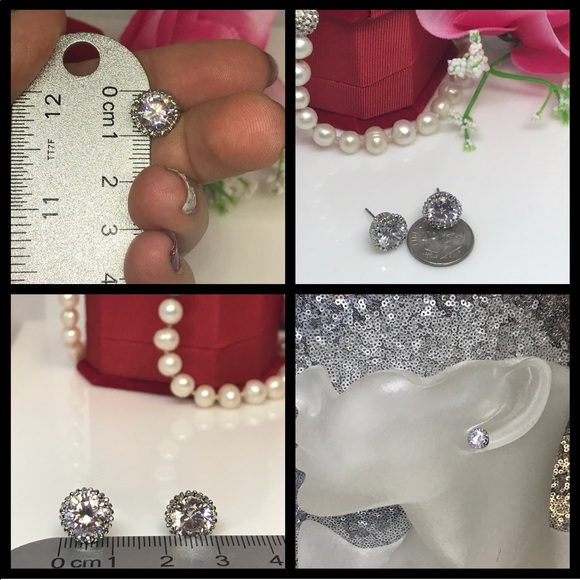 Stunning crystal studs - Picture 7 of 7